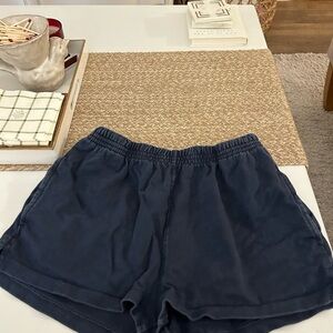 Brandy Melville Dark Blue Athletic Shorts